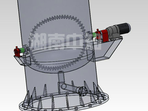 塔底框式搅拌